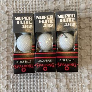 Vintage golf balls